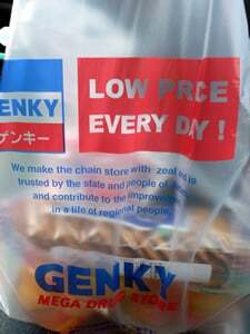 ゲンキーの買い物