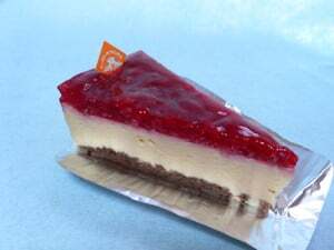 ラズベリーのチーズケーキ