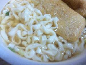 日清御膳 きつねうどん