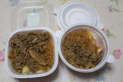 なか卯の和風牛丼