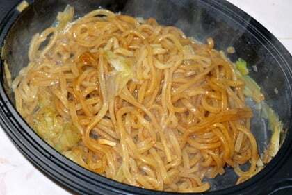 ニッチン食堂 太麺ソース焼そば