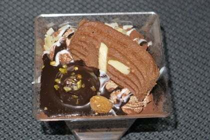 ベルギーチョコナッツパフェ