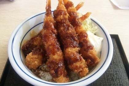 海老フライ丼