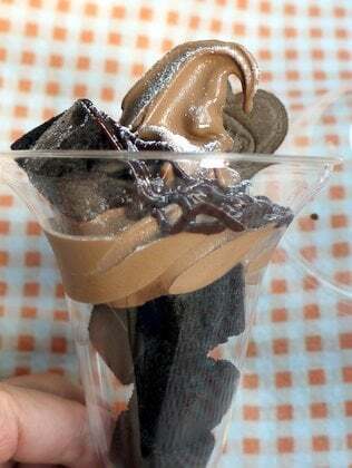 濃いダブルベルギーチョコパフェ