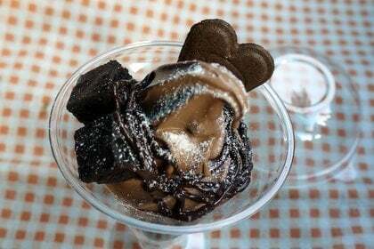 濃いダブルベルギーチョコパフェ