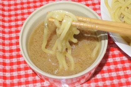 太麺堂々 つけ麺 完成の写真