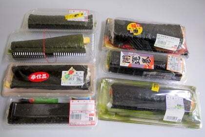岐阜県各社の恵方巻の写真