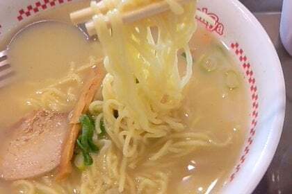 スガキヤのラーメンの写真