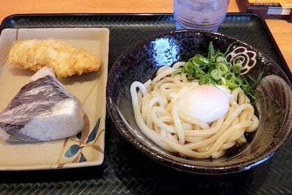 温玉ぶっかけうどんの写真