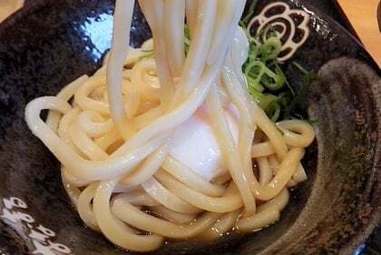 温玉ぶっかけうどんの写真