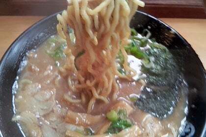 無鉄砲がむしゃらの豚骨ラーメンの写真