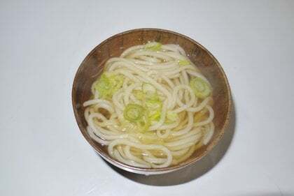 べーめんの試食の写真