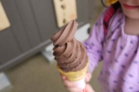 ソフトクリームの写真