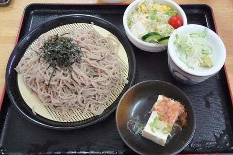 ざるそば食べ放題の写真