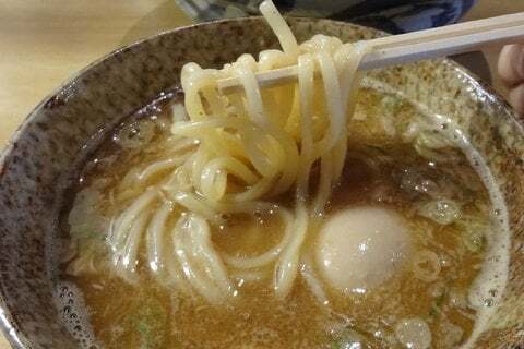 中華そば専門店 エムのつけめんのアップの写真