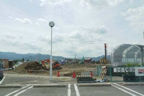 ぎゅーとらラブリー芸濃店の予定地の写真