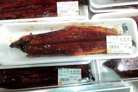 バローのうなぎの蒲焼きの写真