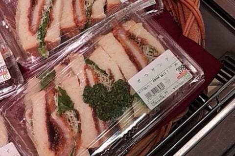 カツサンドの写真
