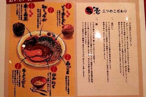 ラの壱の美味しい食べた方の写真