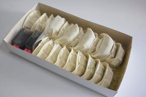 餃子の店かめの生餃子の写真