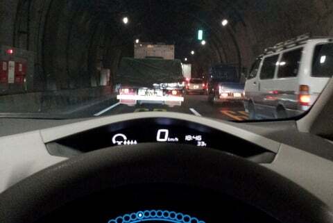 中央環状の渋滞の写真