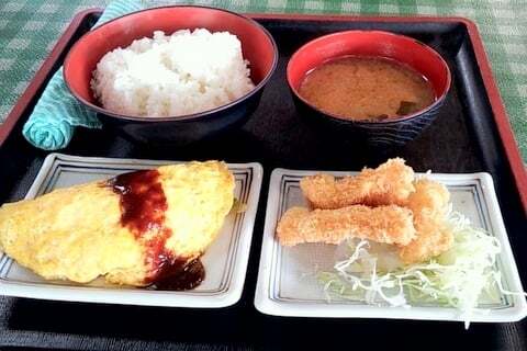 昼定食の写真