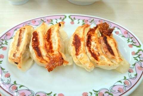 餃子の王将の餃子の写真