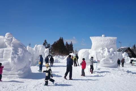 第13回郡上たかす雪まつりの雰囲気の写真