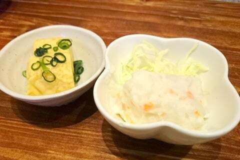 麺dining月乃家の小鉢の写真