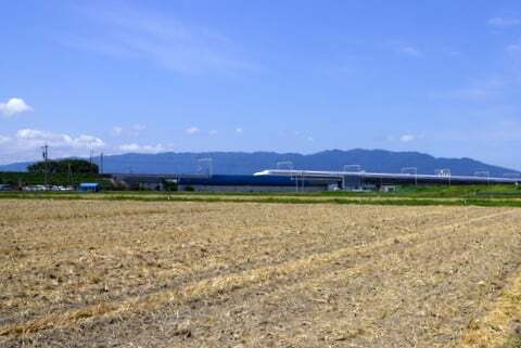 2014年大垣ひまわり畑予定地の写真