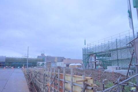 仮称 イオンタウン野々市白山は続々建物が完成しています コラム更新日記