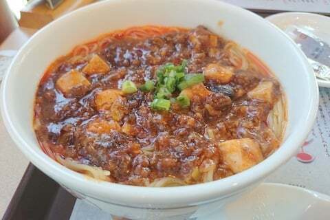 麻婆豆腐麺の写真