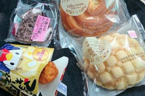 ローソン各務原蘇原中央町店の購入品の写真