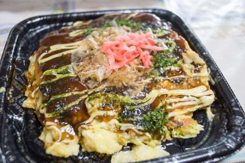 オークワのお好み焼きの写真
