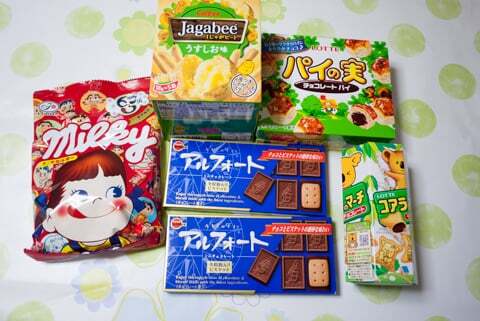 駄菓子屋さんの購入品の写真