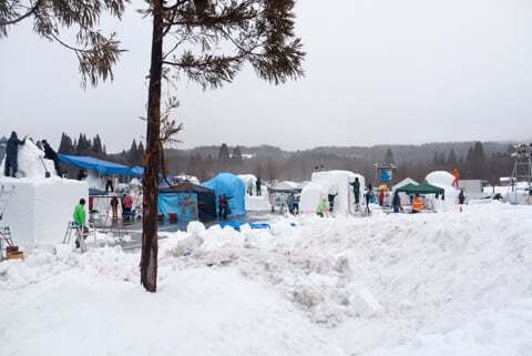 今年は雨の中の 第15回郡上たかす雪まつり行ってきました コラム更新日記