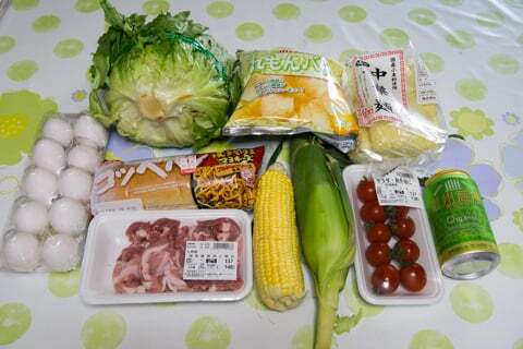 ツルヤ長野中央店の購入品の写真