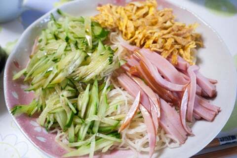 板蔵冷やしラーメンの写真