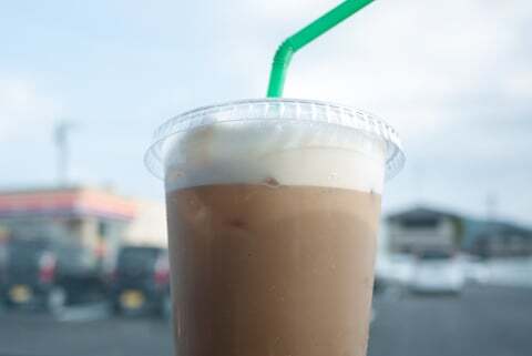 カフェラテの写真