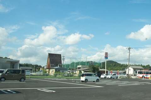 サークルK関山田店の駐車場の写真