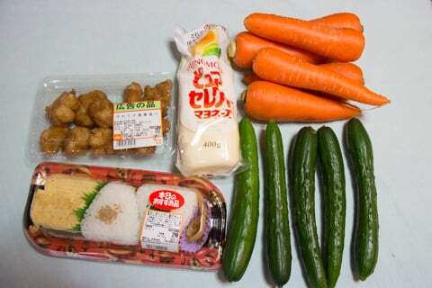 バロー寝屋川店の購入品の写真