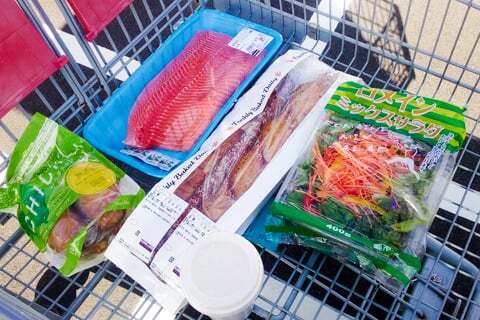 コストコのお買い物品の写真