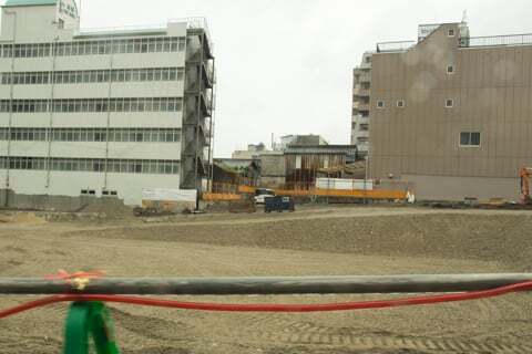(仮称)平和堂浜大津店予定地の様子の写真