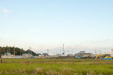 明和町複合商業店舗予定地の写真