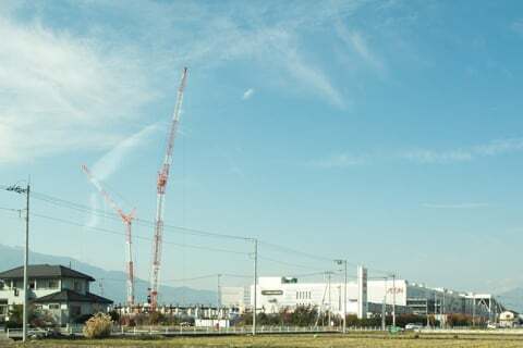 イオンモール甲府昭和の増床工事の写真