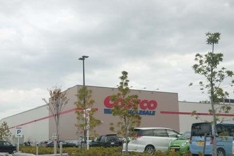 コストコ岐阜羽島倉庫店の入り口の写真