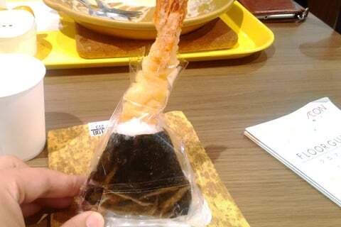 エビ天むす写真