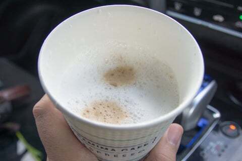 ファミリーマートのコーヒーの写真