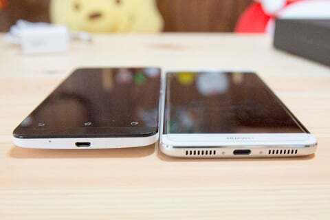 Zenfone5 と HUAWEI Mate9の写真