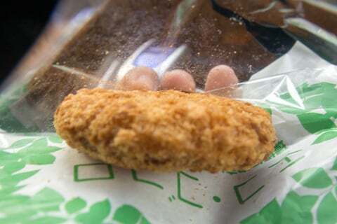 ハムカツの写真